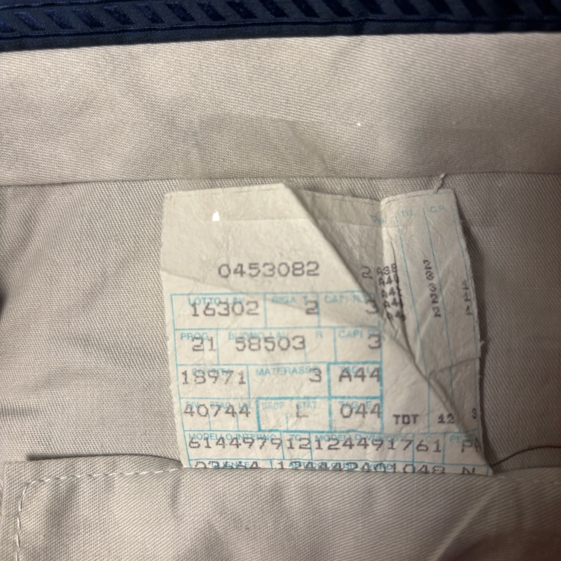 Vintage Beau Brummel 2-Piece Suit Mens 44L 36x34 Linen Beige Pleated Italy 9