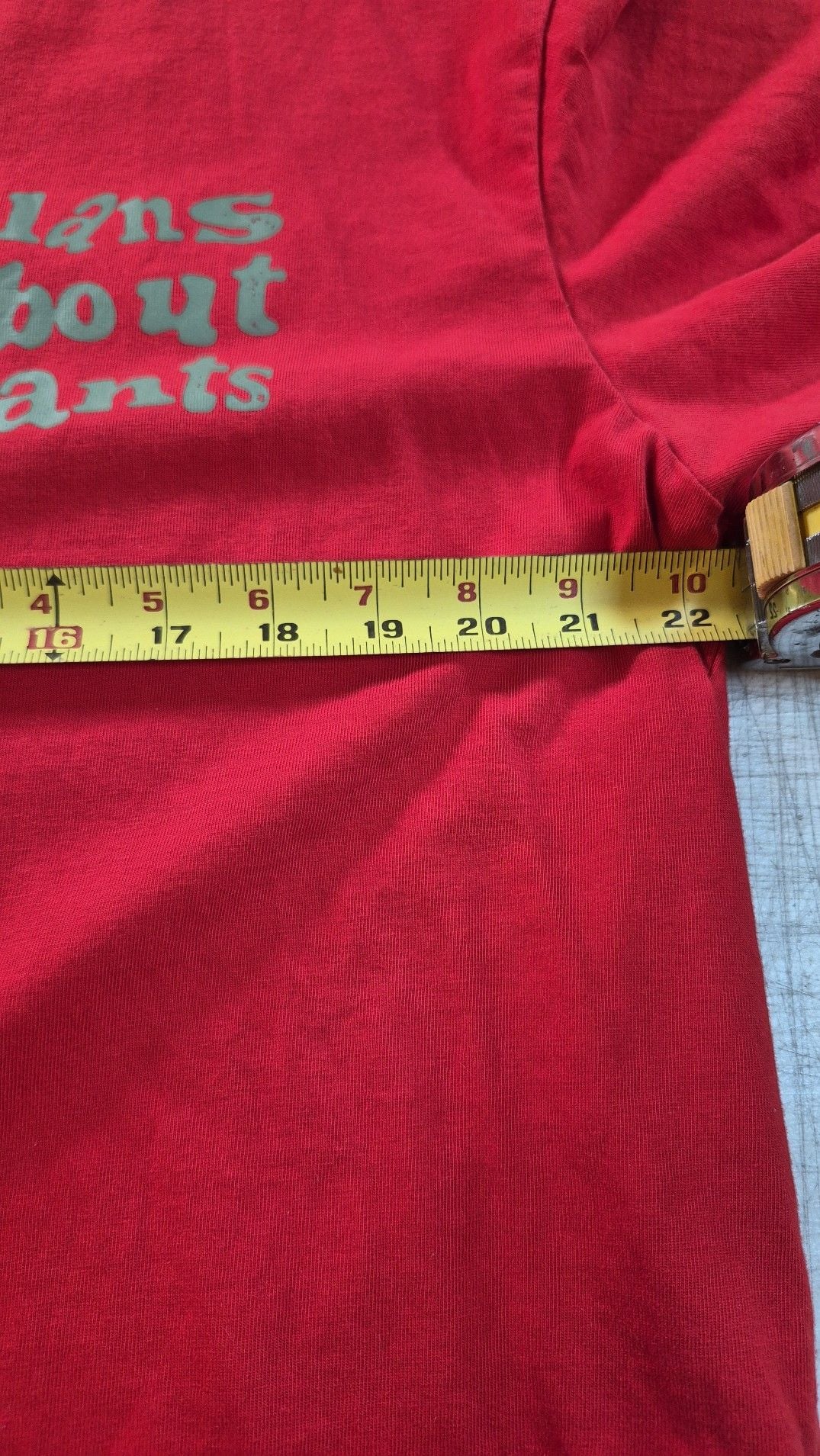 H&M Relaxed Fit Printed Red Graphic T-Shirt Plans About Plants 8