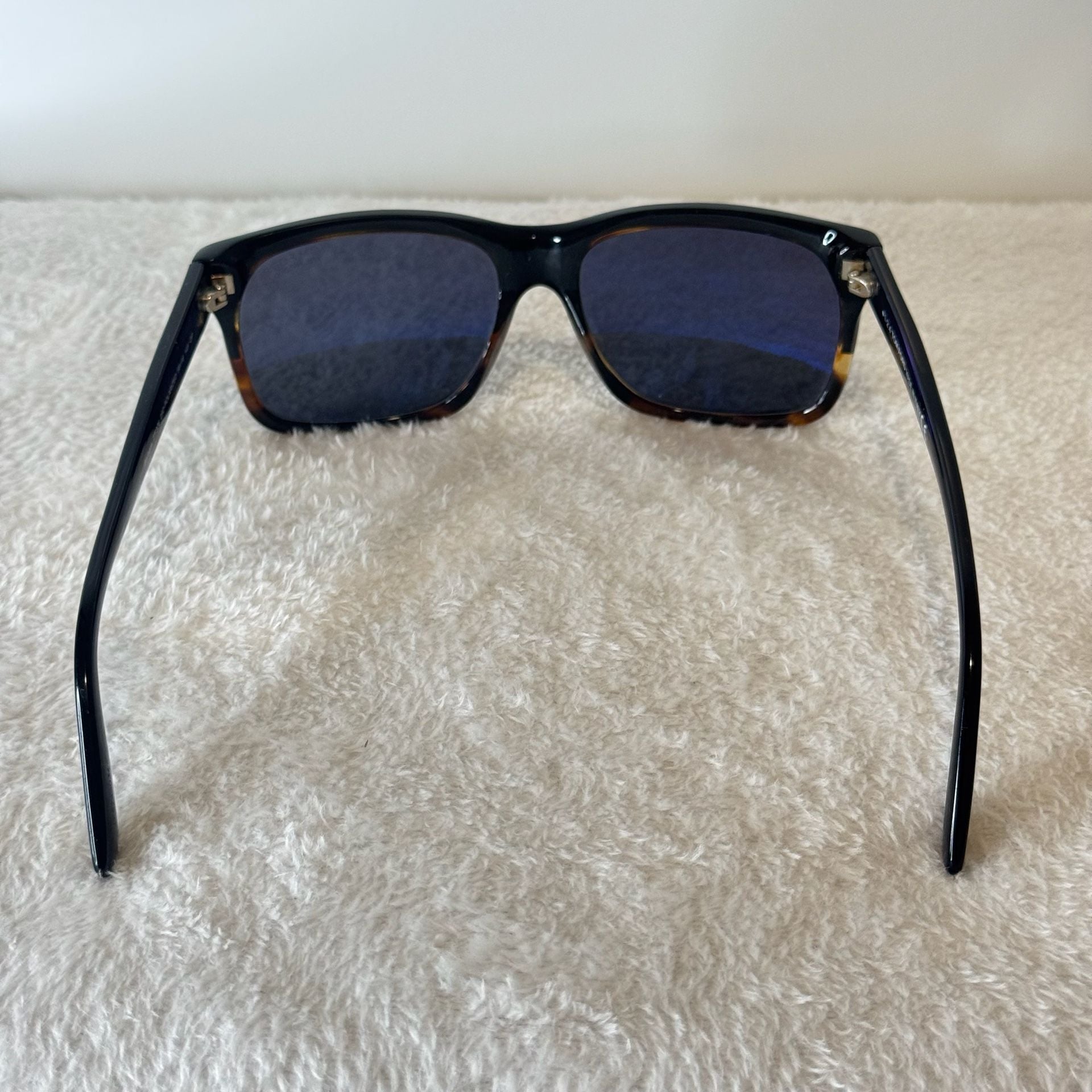 Tom Ford Barbara TF376 05D Black/Havana Polarized Rectangular Sunglasses 8