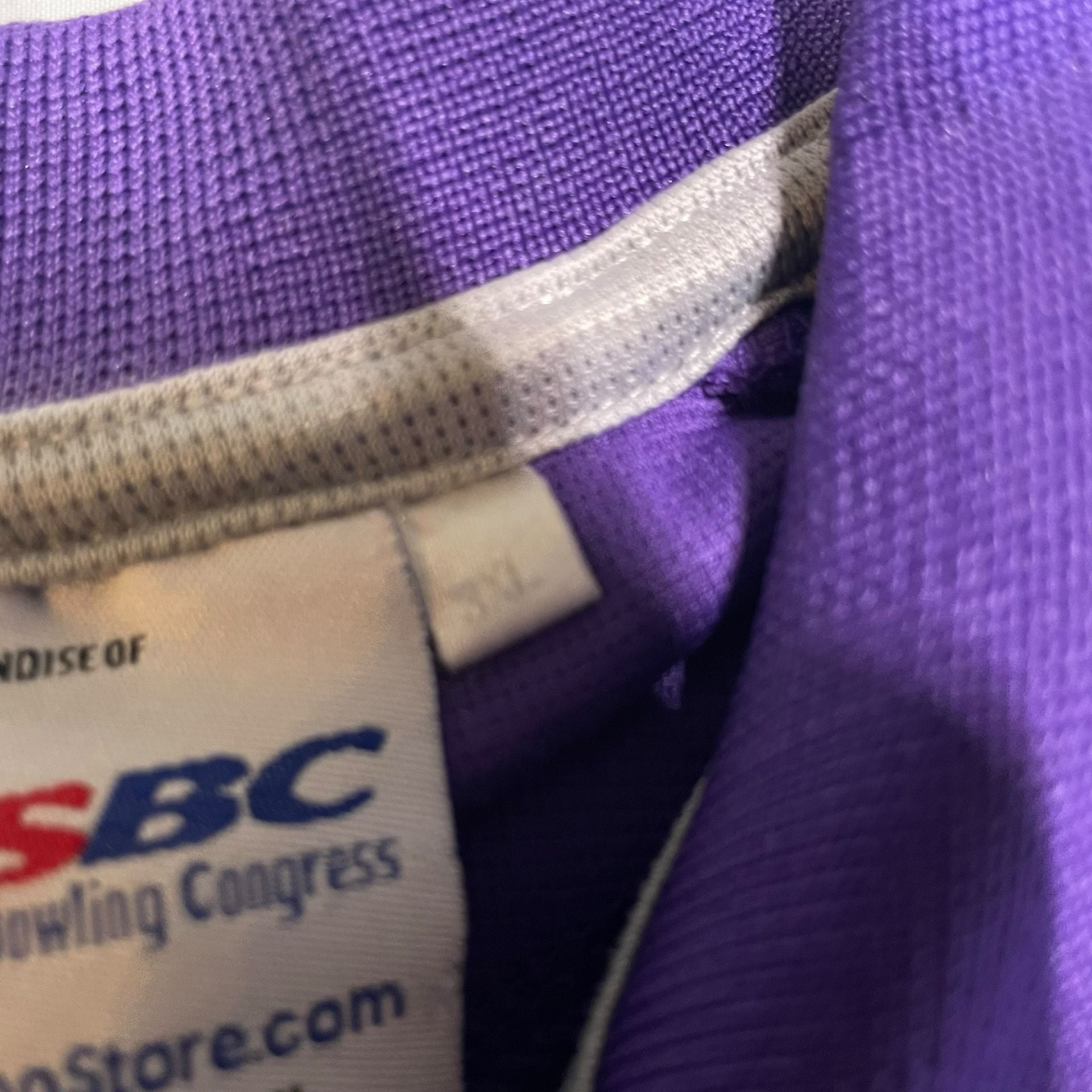 USBC Open Championships 2015 El Paso Bowling Polo Shirt Purple XL 7