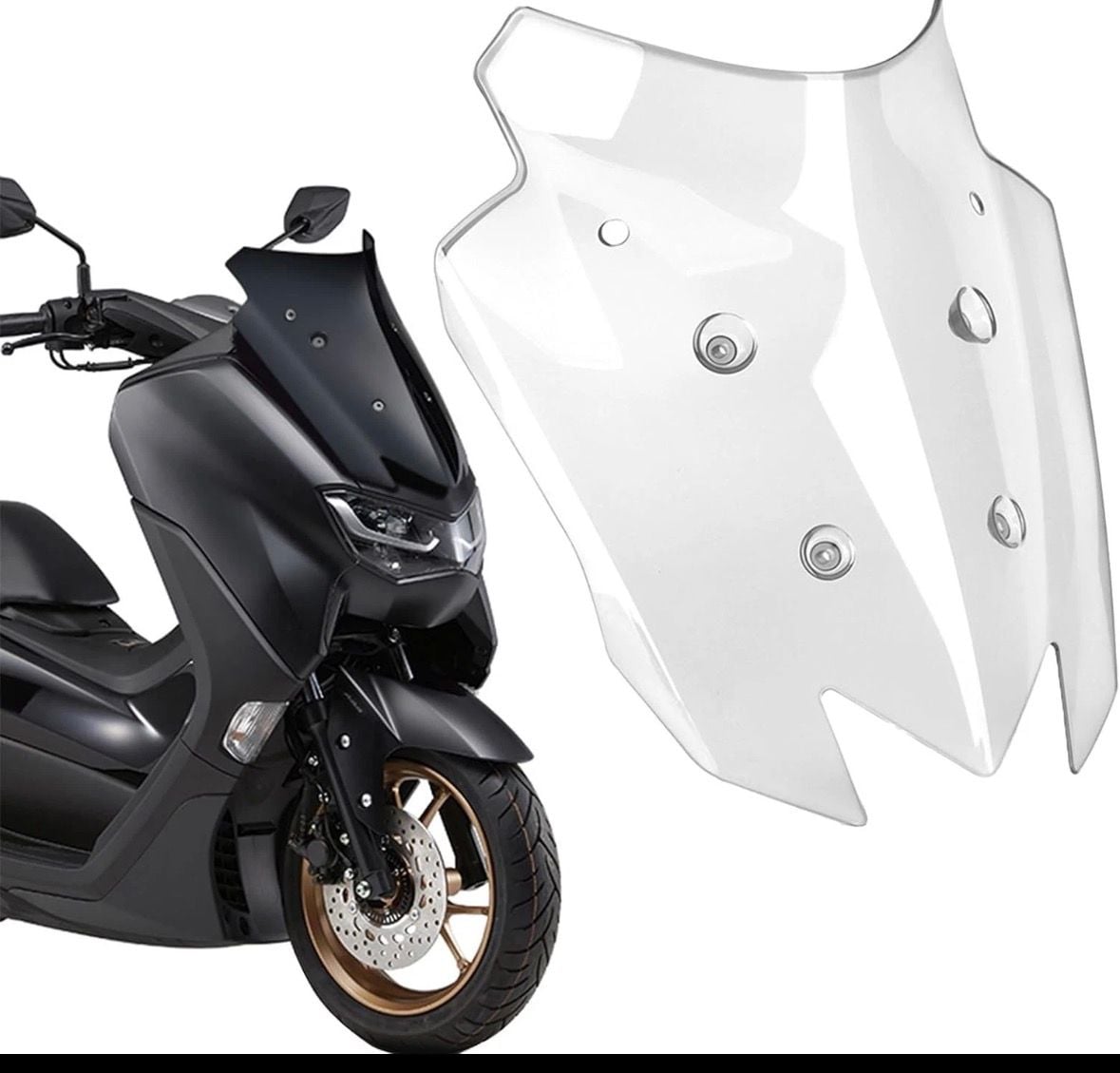FWXEOZ Motorcycle Windshield Deflectors for Yamaha NMAX 155 N-MAX 155 2020-2024 8