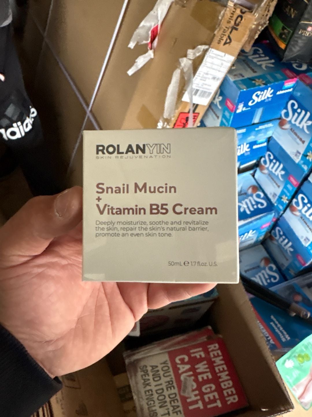 ROLANYIN Snail Mucin + Vitamin B5 Cream Skin Rejuvenation 50ml 1