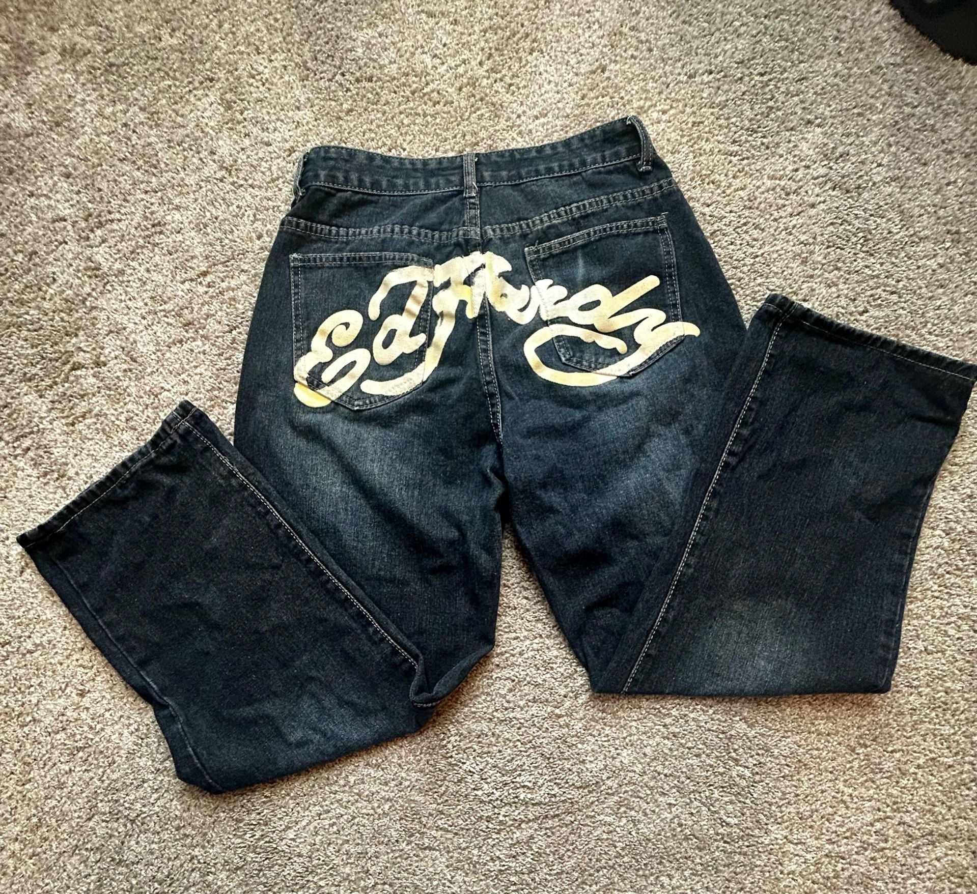 Ed Hardy Jeans - Tag Size 47 (Fits like US 8/29" Waist) 1