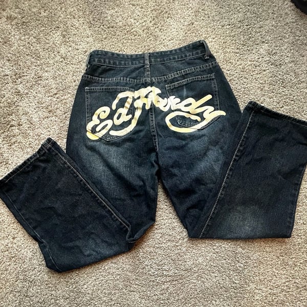 Ed Hardy Jeans - Tag Size 47 (Fits like US 8/29" Waist)