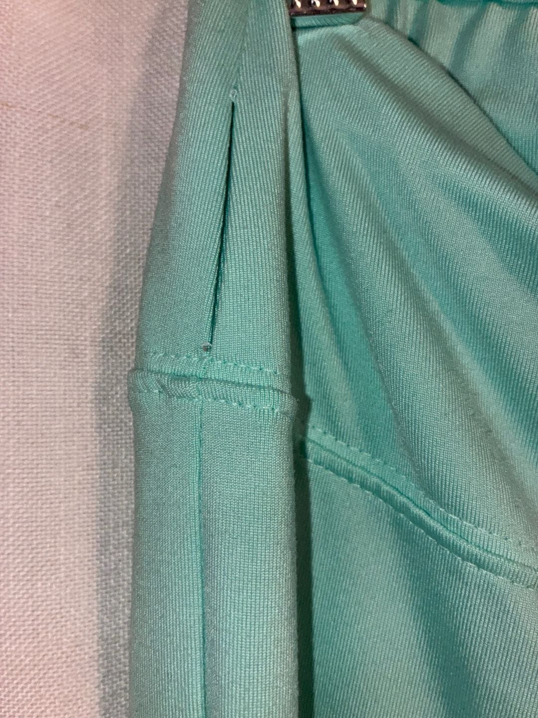 Justice Active Girls Mesh Moto Stripe Leggings Size 14/16 Aqua Mint 6