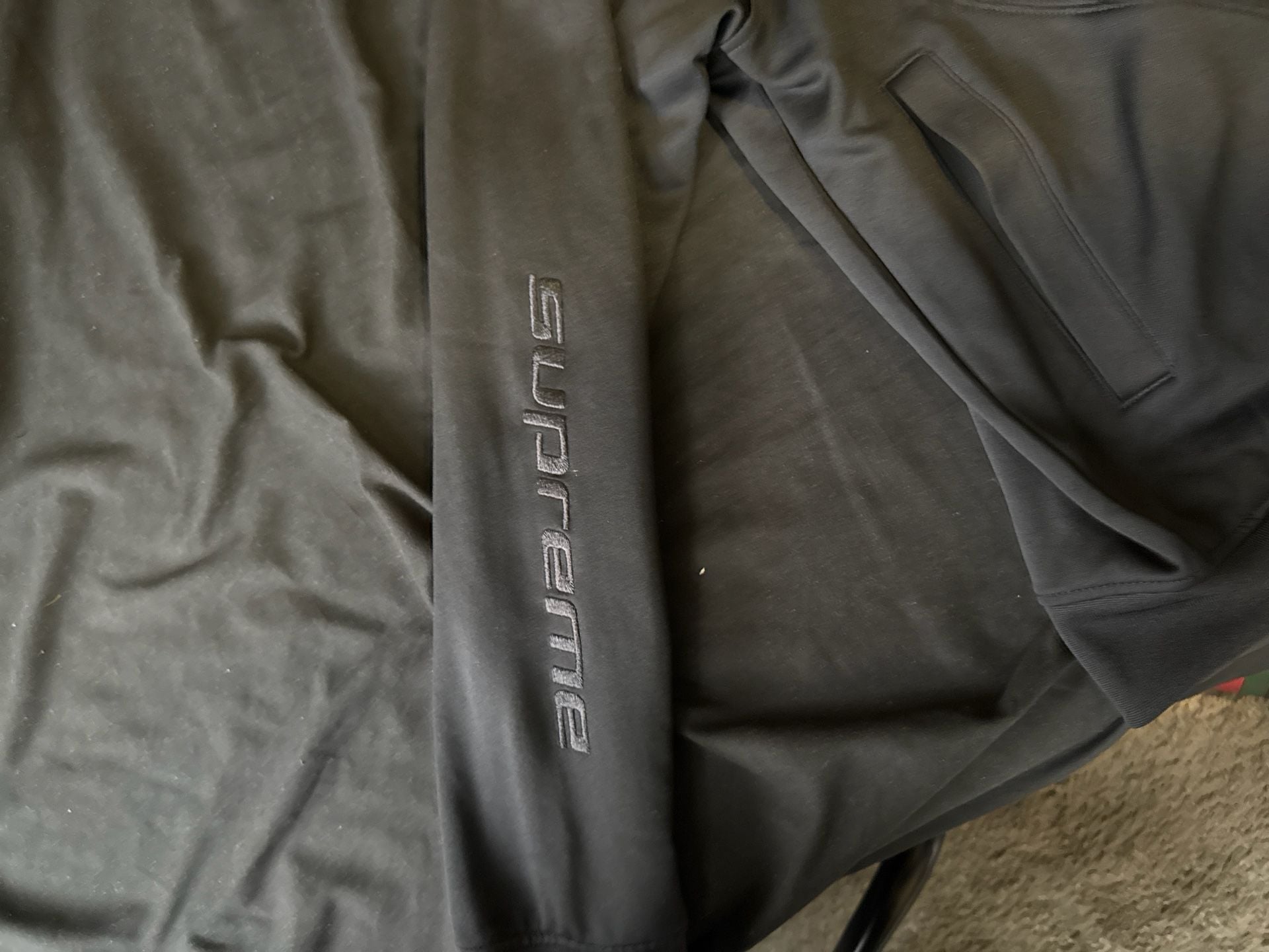 Supreme x Jordan Tricot Tracksuit Set Black Jacket and Pants (best offer) 8