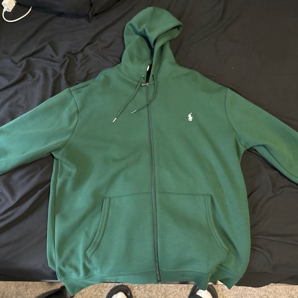 Polo Ralph Lauren Big & Tall Double-Knit Full-Zip Hoodie and Jogger set 