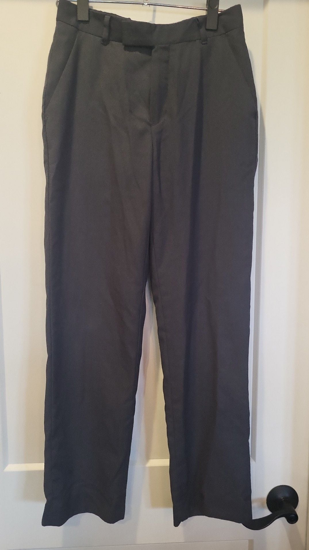 Calvin Klein Boy's Size 14 Regular Dark Gray Dress Trousers Slacks 2