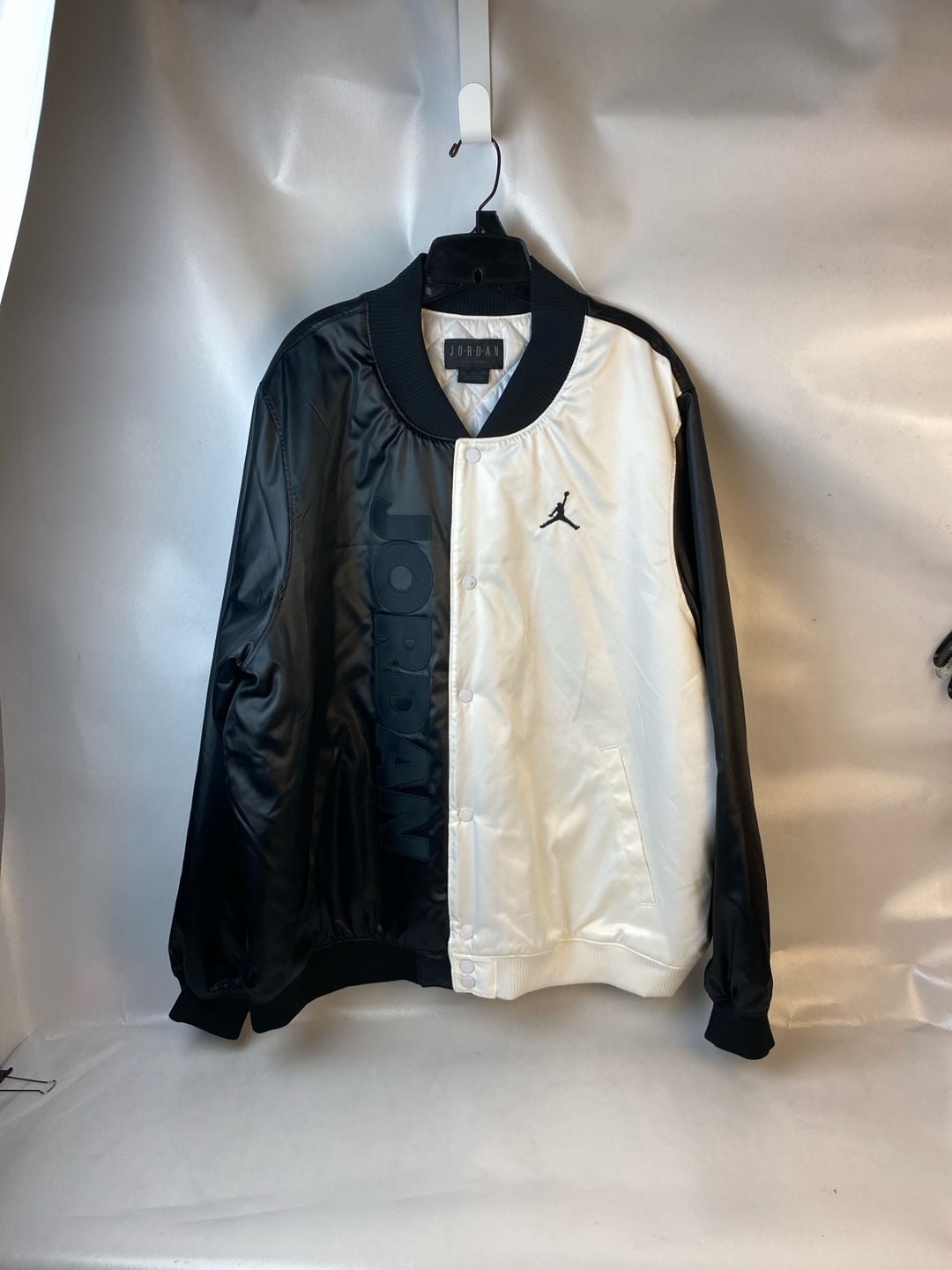 Air Jordan 11 Retro Concord Legacy Satin Varsity Bomber Jacket 2XL 2