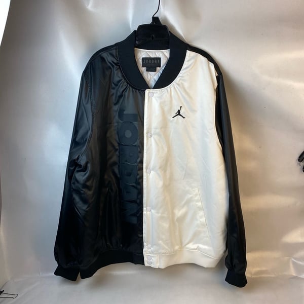 Air Jordan 11 Retro Concord Legacy Satin Varsity Bomber Jacket 2XL