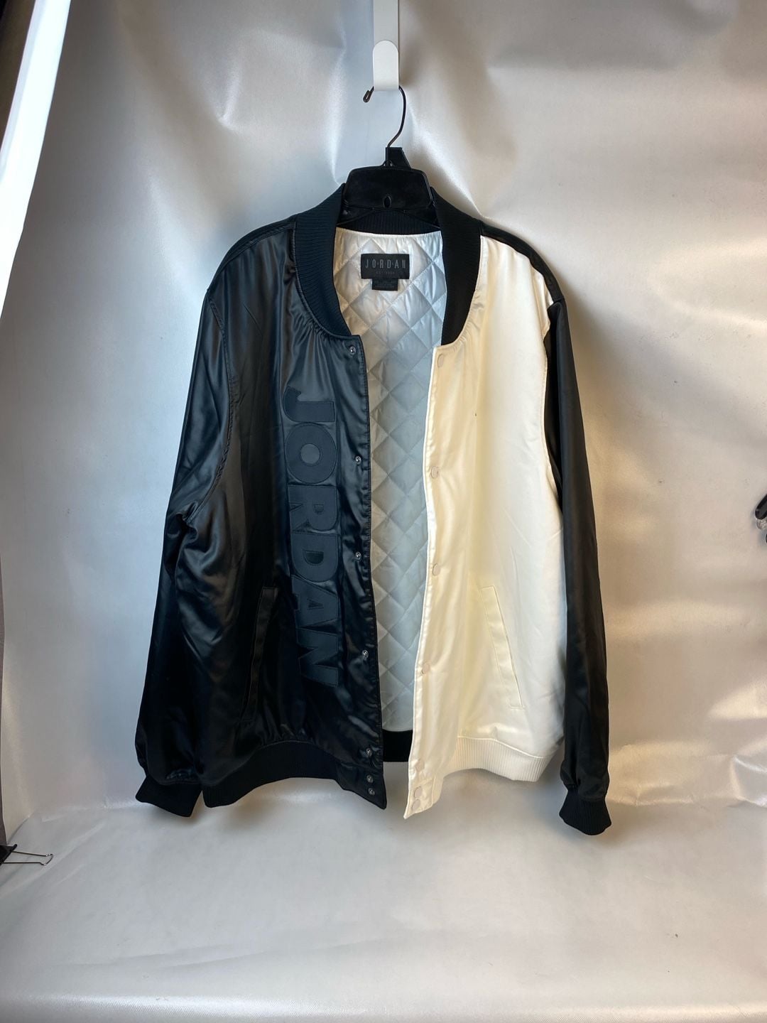 Air Jordan 11 Retro Concord Legacy Satin Varsity Bomber Jacket 2XL 3