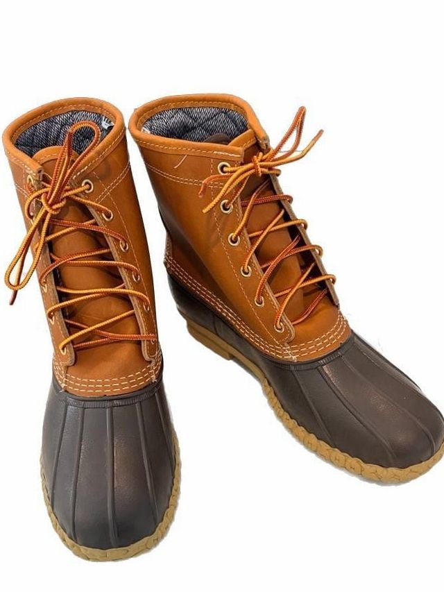 NEW L.L.Bean Women's 8" Bean Boots Gore-Tex/Thinsulate Insulated Duck Boots Size 8.5 2