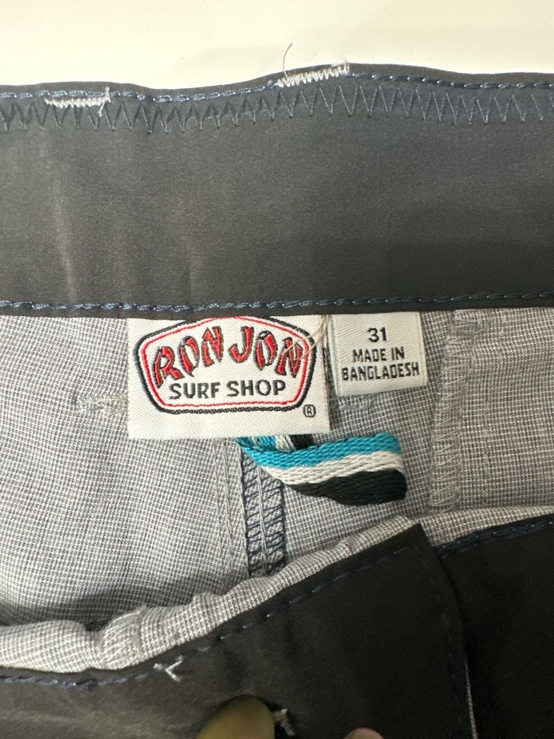Ron Jon Surf Shop Men's Hybrid Board Shorts Grey Size 31 4