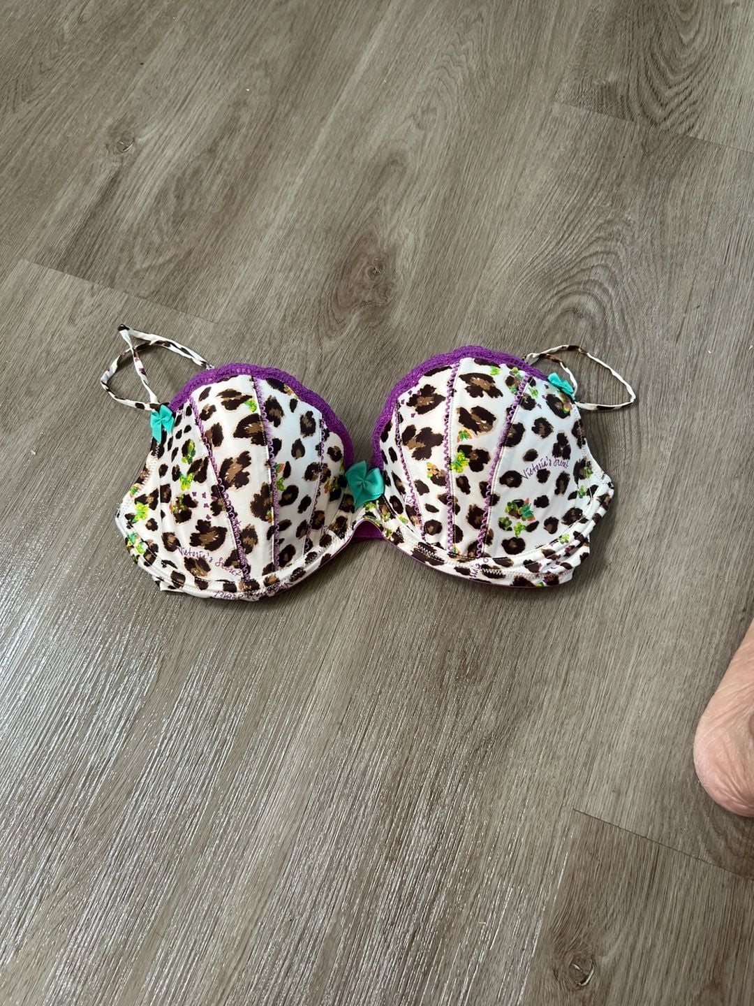 Victoria's Secret Sexy Little Things Mermaid Shell Leopard Bra 2