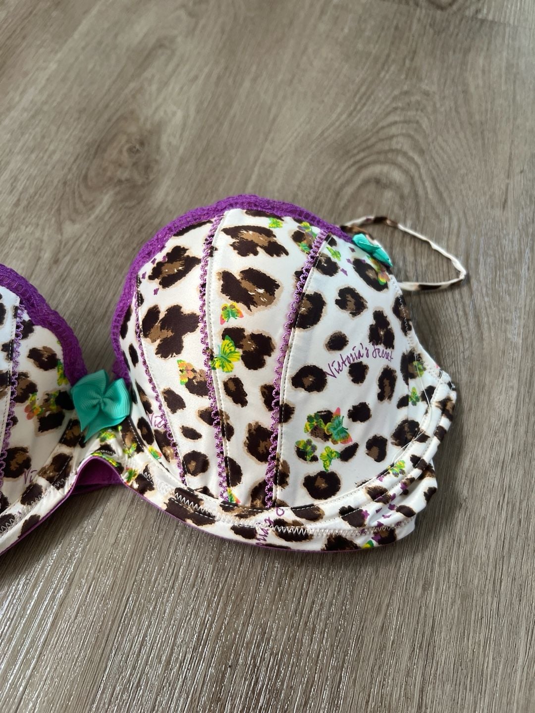 Victoria's Secret Sexy Little Things Mermaid Shell Leopard Bra 4
