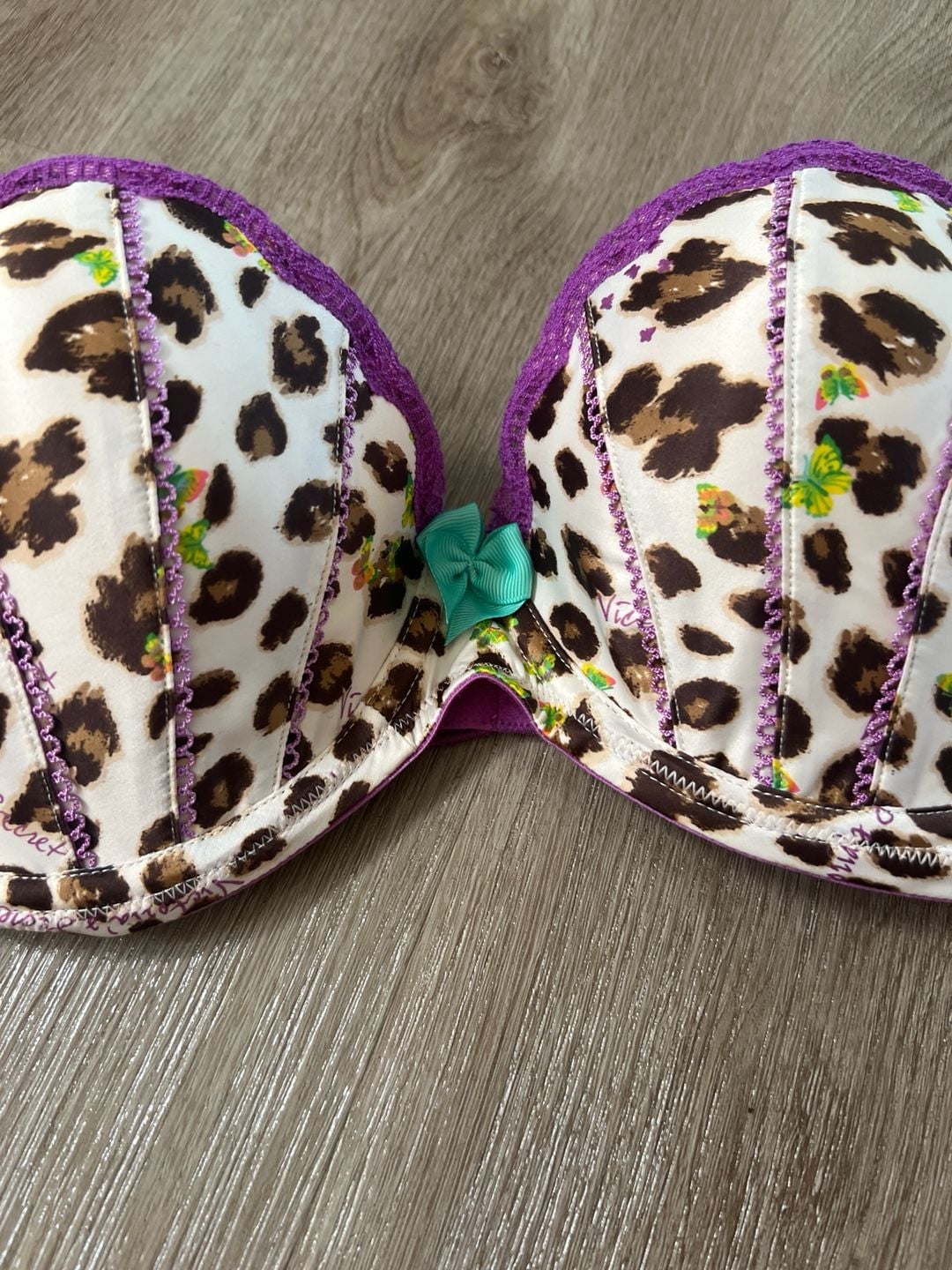 Victoria's Secret Sexy Little Things Mermaid Shell Leopard Bra 5