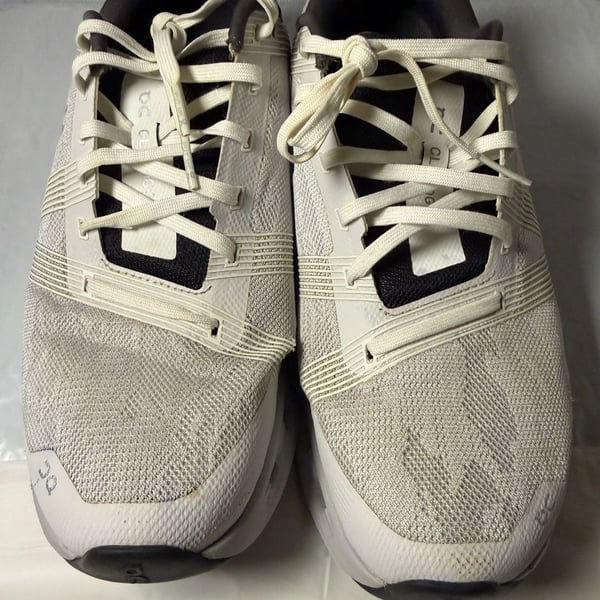 On Running Cloudgo White Glacier Lightweight Running Shoes Women's Size 9.5