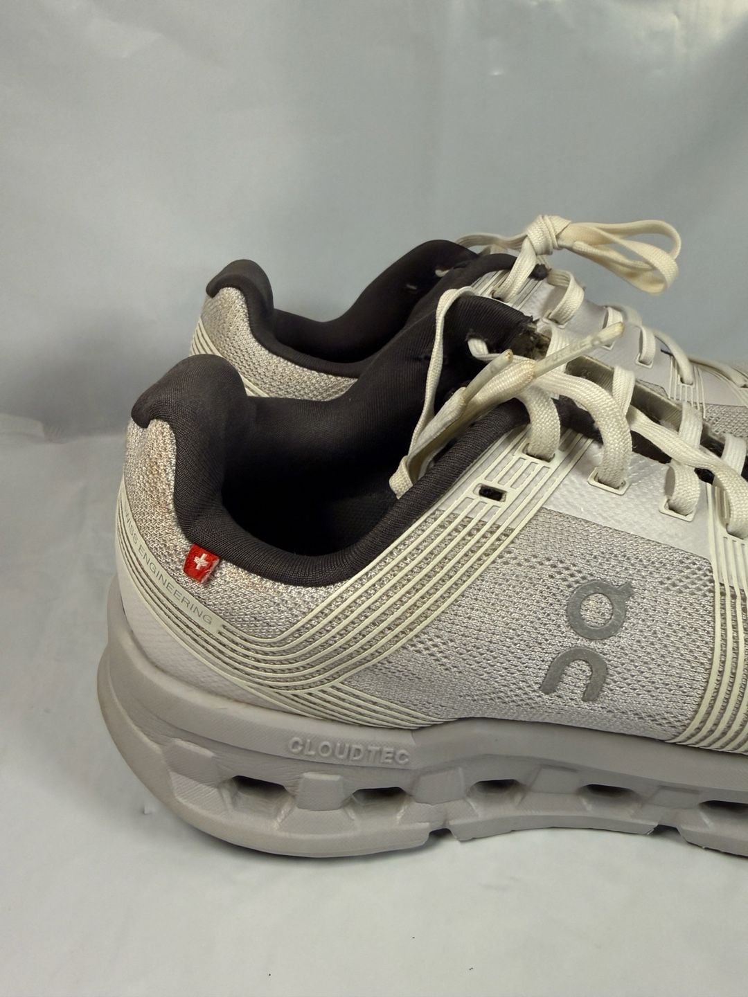 On Running Cloudgo White Glacier Lightweight Running Shoes Women's Size 9.5 5