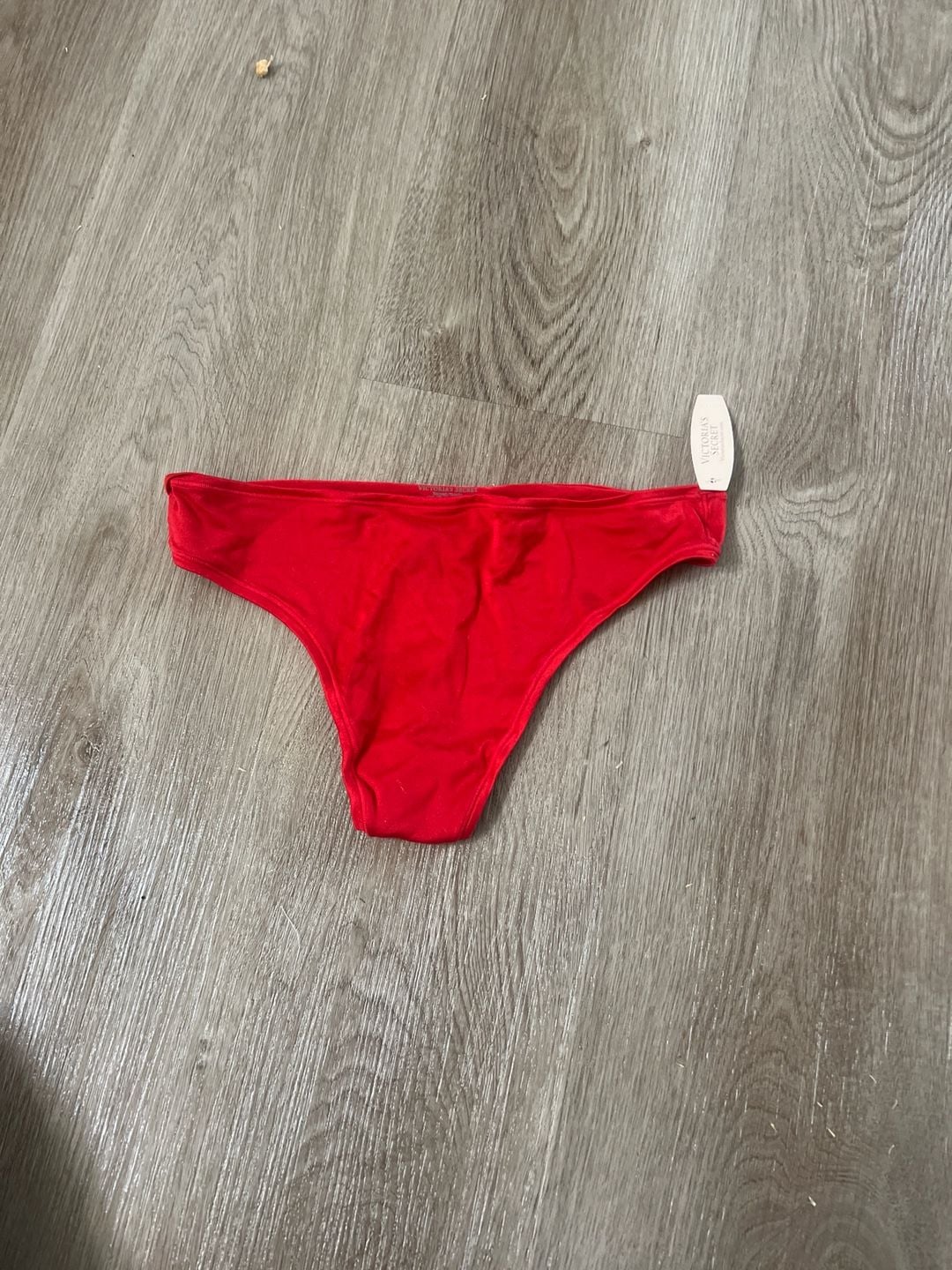 Victoria's Secret Sexy Smooth Raw Cut Hiphugger Panty in Red 1
