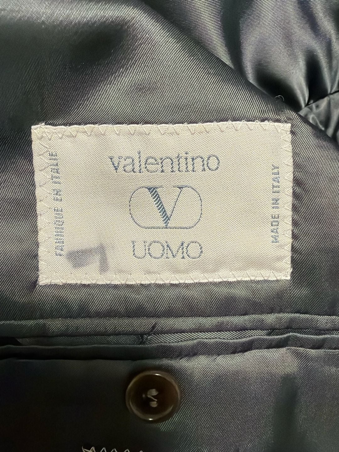 Vintage Valentino Uomo gray Blazer 40 Pure New Wool Made Italy Saks Fifth Ave 14