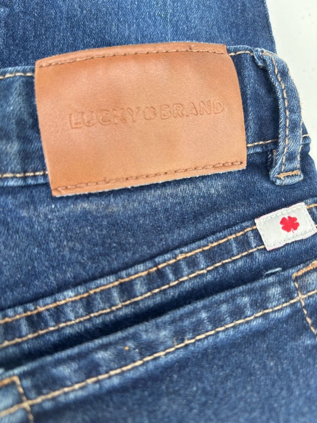 Lucky Brand Girls Zoe Skinny Dark Wash Jeans Size 6X 6