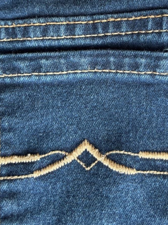 Lucky Brand Girls Zoe Skinny Dark Wash Jeans Size 6X 12