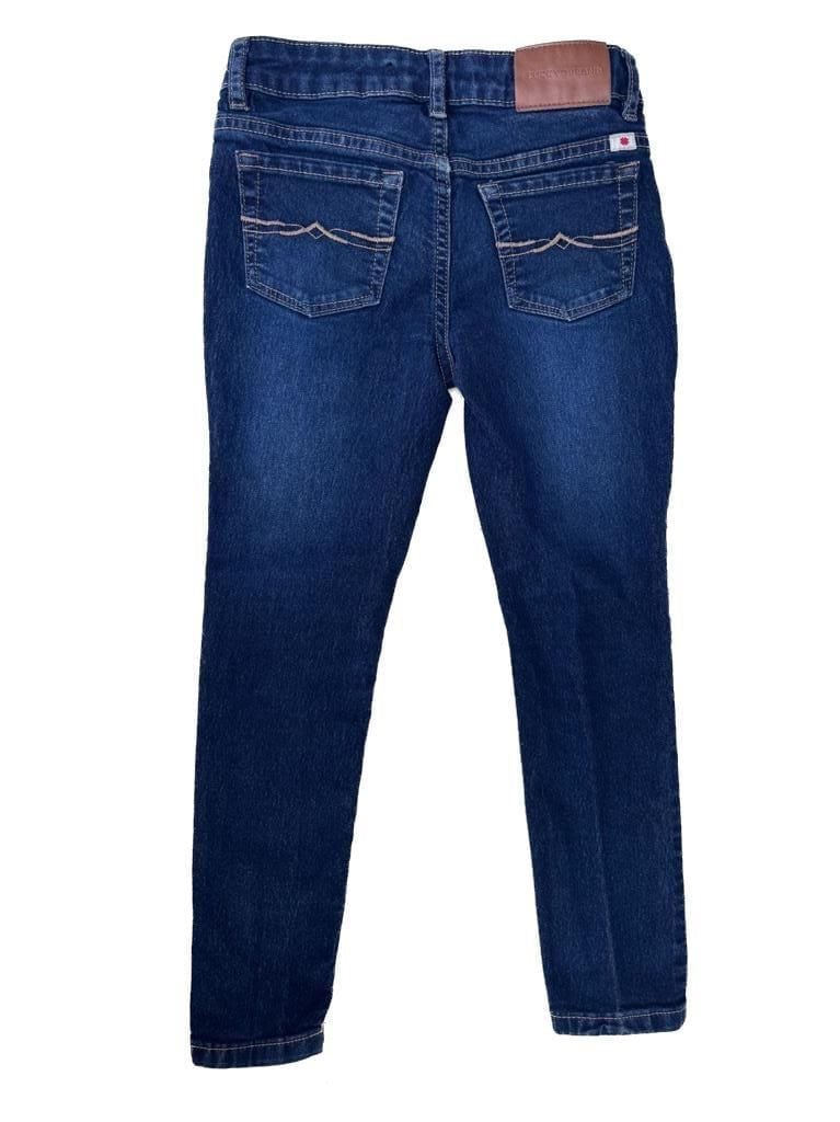 Lucky Brand Girls Zoe Skinny Dark Wash Jeans Size 6X 3