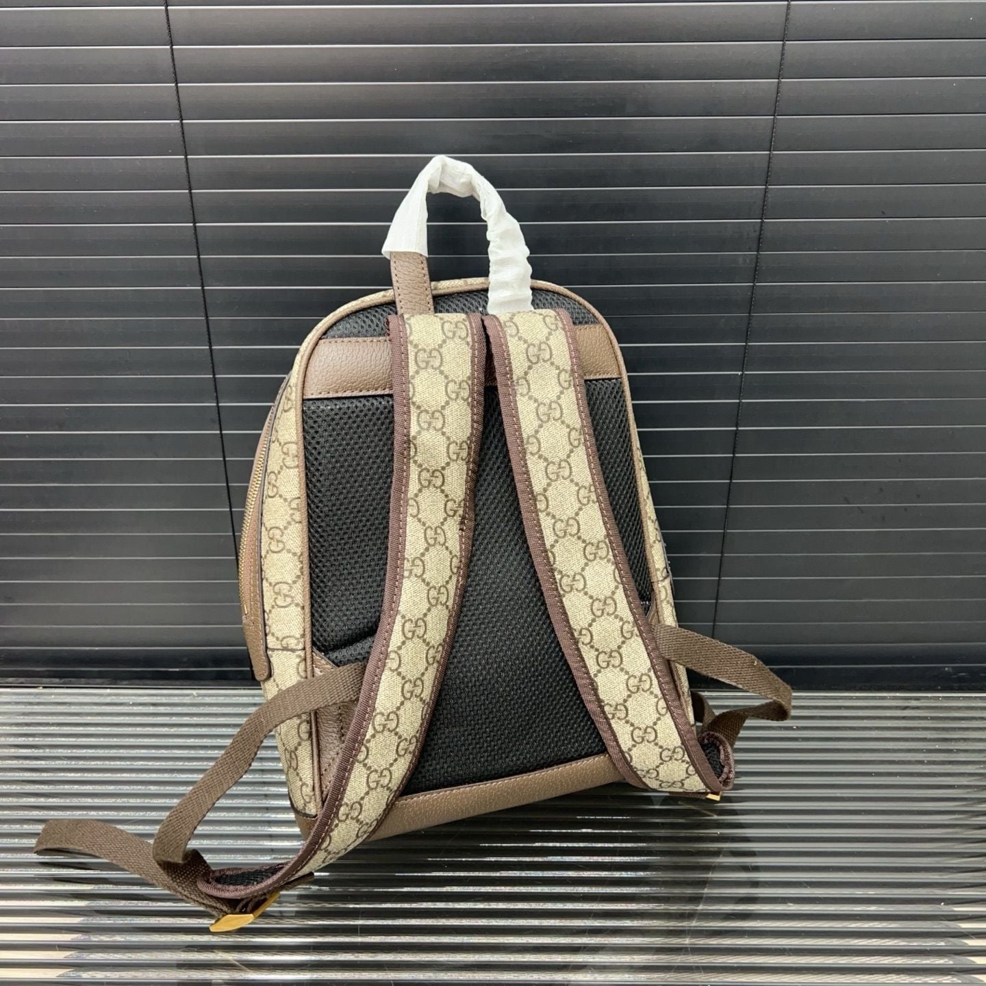 Gucci Ophidia Small GG Supreme Backpack with Web Stripe 5