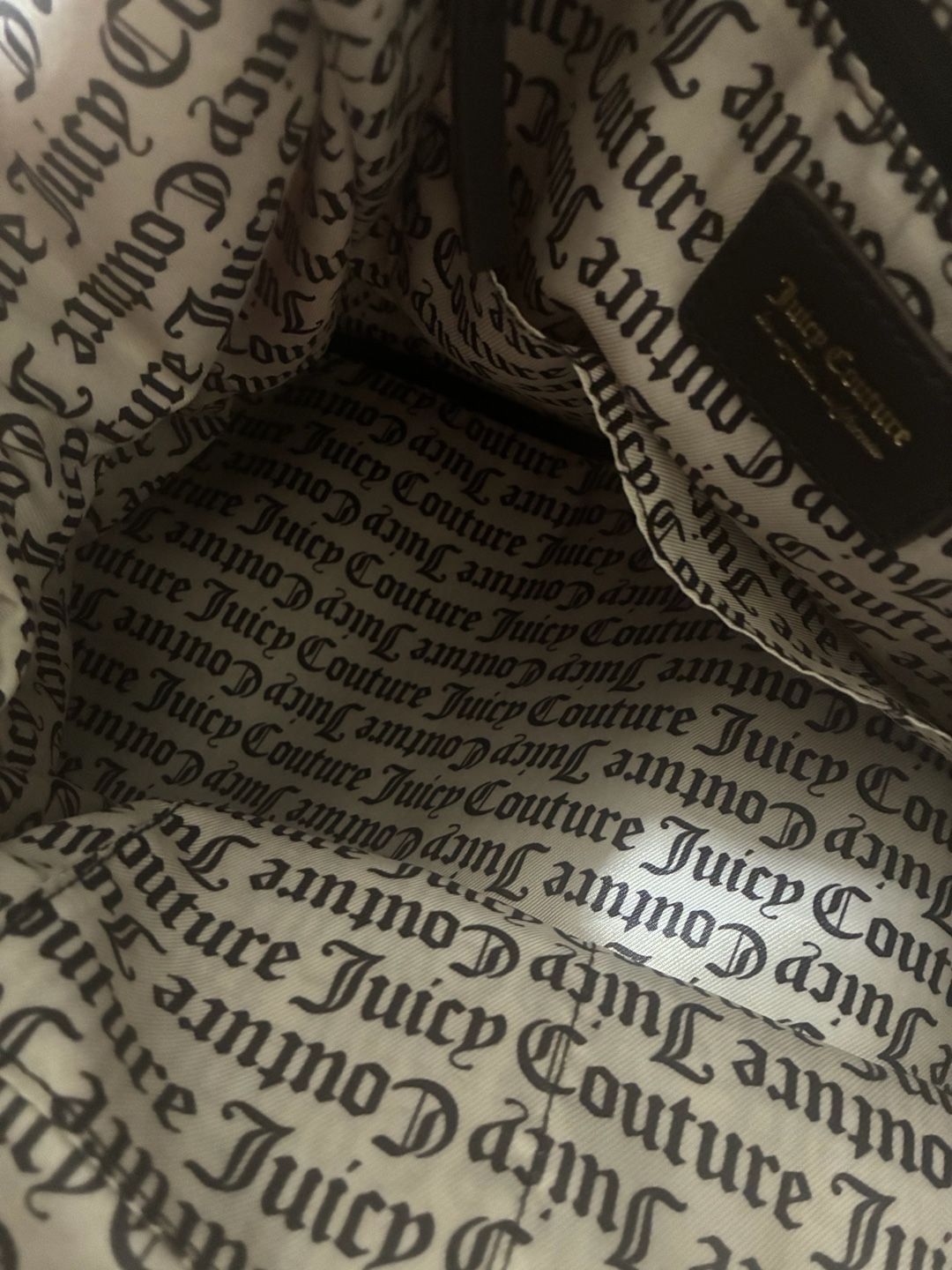 Juicy Couture Pink Velour Heritage Duffel Bag Travel Weekender 8