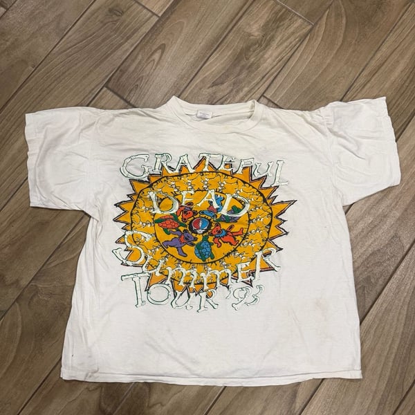 Vintage 1993 Grateful Dead Summer Tour Single Stitch T-Shirt
