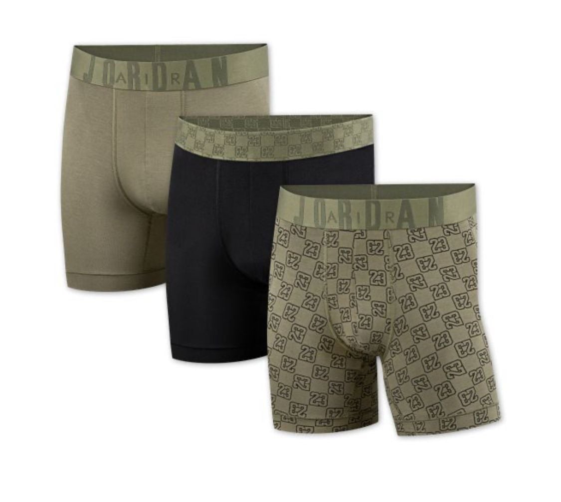 Jordan Men's Flight Modal Monogram Boxer Briefs 3-Pack 1