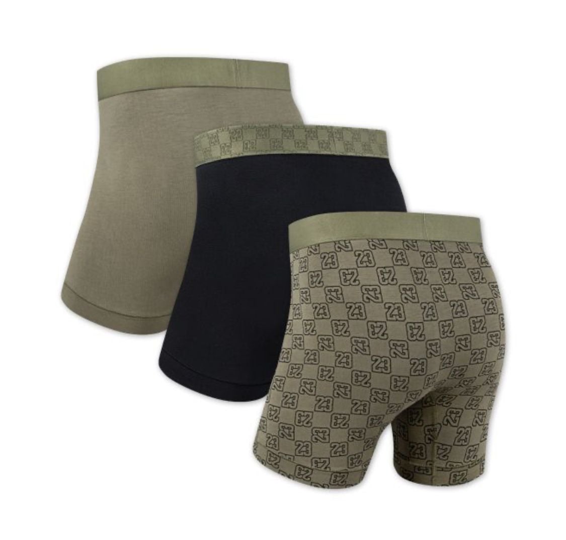 Jordan Men's Flight Modal Monogram Boxer Briefs 3-Pack 2