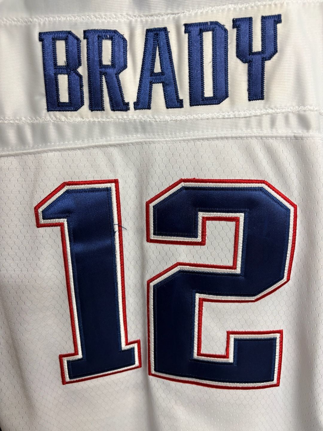 NE Patriots Tom Brady #12 Reebok NFL Premier Jersey Women's Medium 7