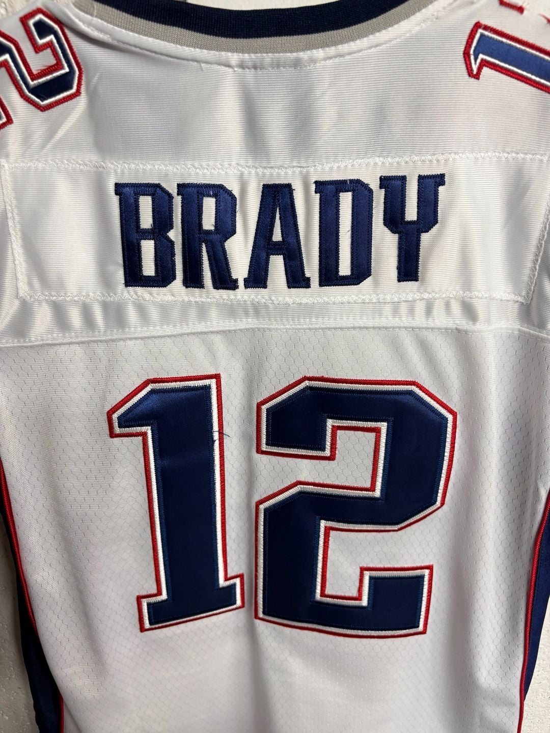 NE Patriots Tom Brady #12 Reebok NFL Premier Jersey Women's Medium 9