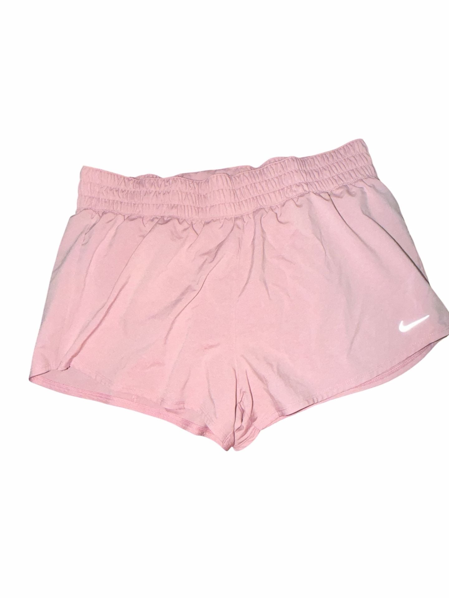 Nike One Women’s Mid-Rise 3” Brief-Lined Shorts – Pink – Women’s Large – NWOT 4