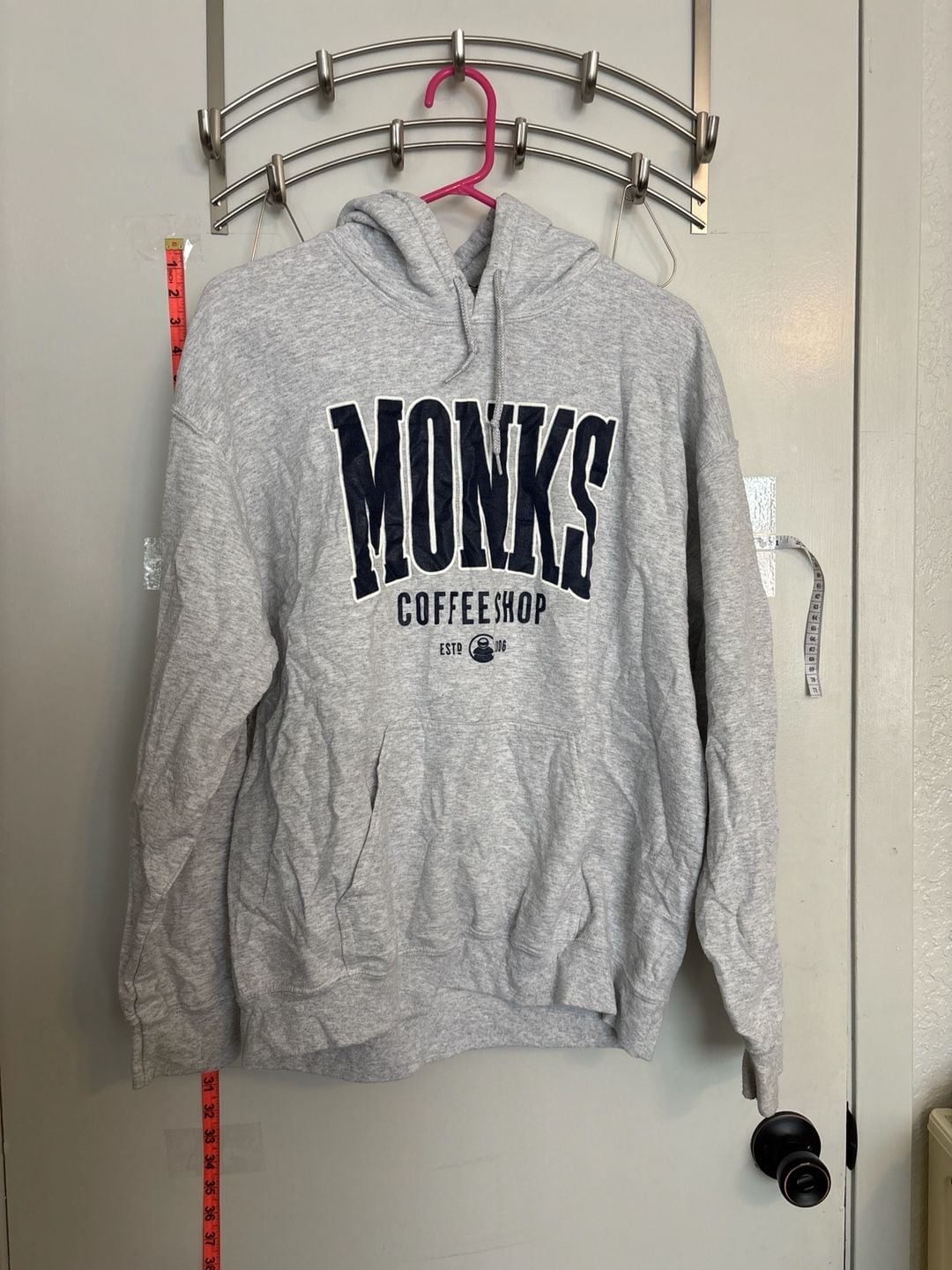 Monks Coffeeshop Amsterdam Est. 1906 Graphic Hoodie 2
