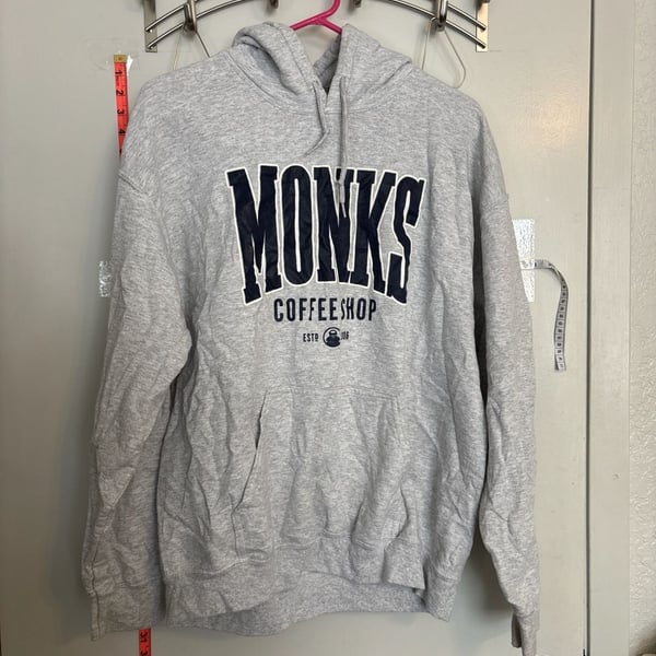 Monks Coffeeshop Amsterdam Est. 1906 Graphic Hoodie
