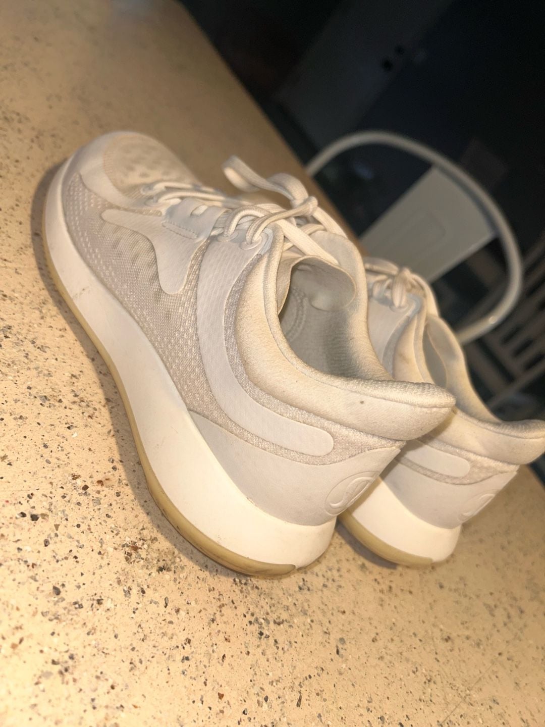 Lululemon Strongfeel Women's Training Shoes White Gum Sole Size 6.5 2