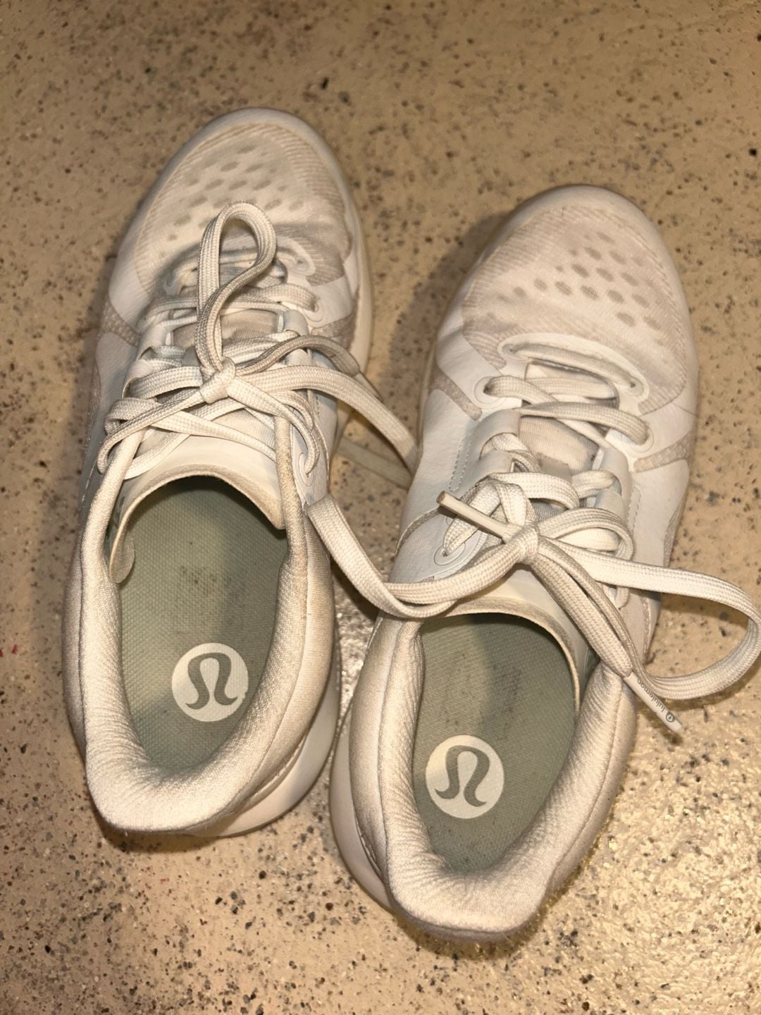 Lululemon Strongfeel Women's Training Shoes White Gum Sole Size 6.5 7