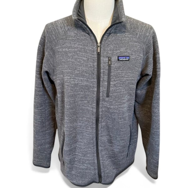 Patagonia Men's Better Sweater Fleece Full-Zip Jacket - Nickel Grey