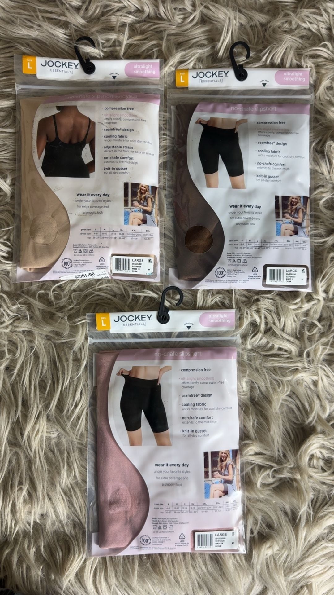LARGE (3 packs) Jockey Essentials 1