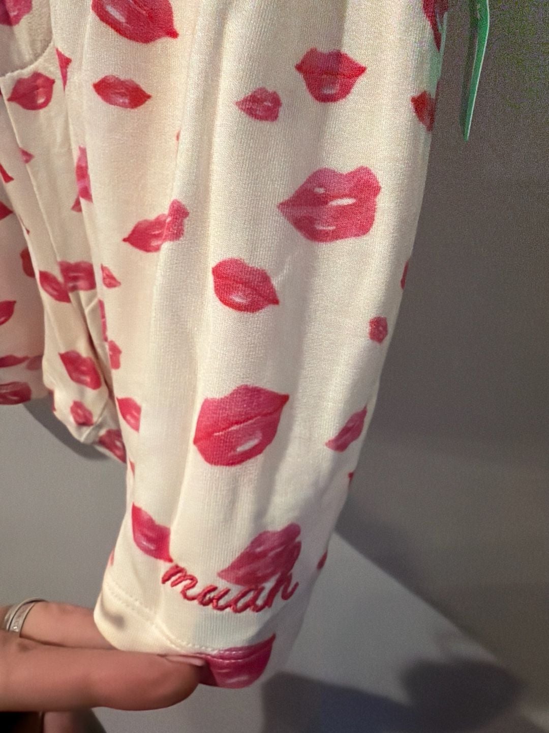 Honeydew Intimates Sugar Sweetheart Shortie Set Lips PJ  size S NEW 7