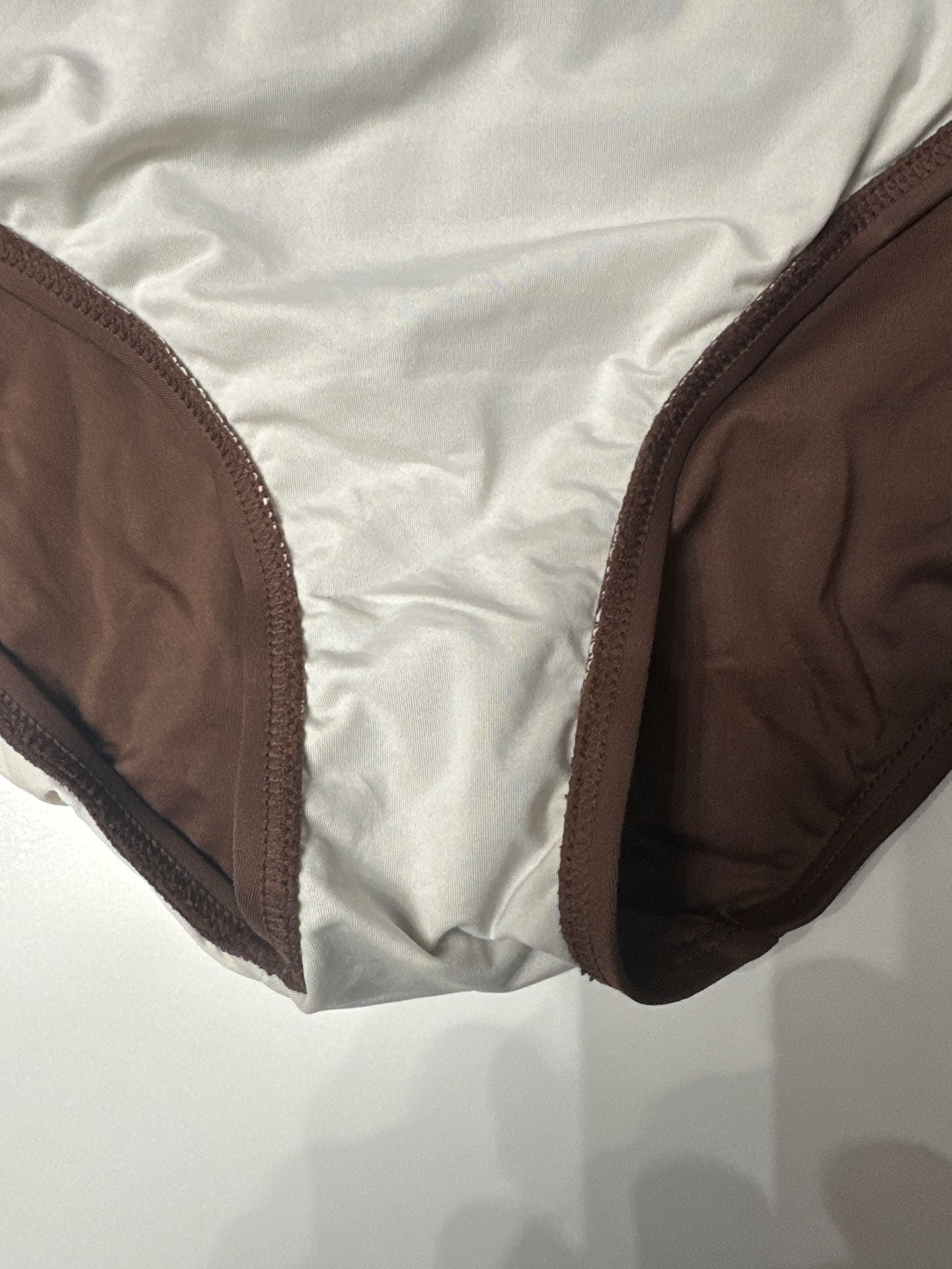 Authentic Michael Kors Brown Halter Bikini Two Piece Set with Gold Hardware 5