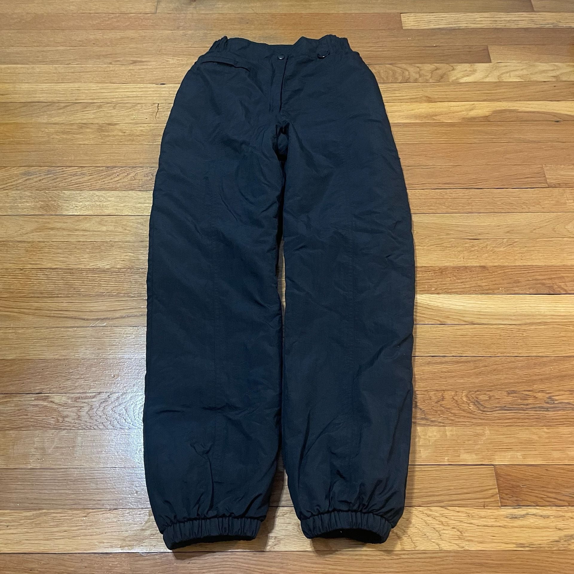 Vintage Unbranded Black Insulated Snow Pants - Size Medium 2