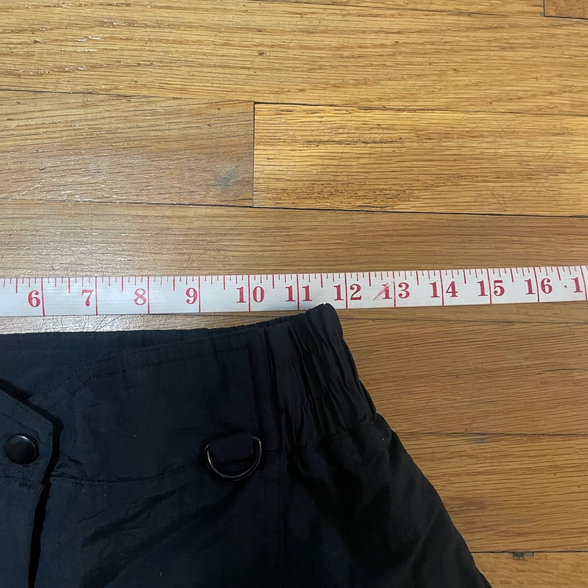 Vintage Unbranded Black Insulated Snow Pants - Size Medium 5