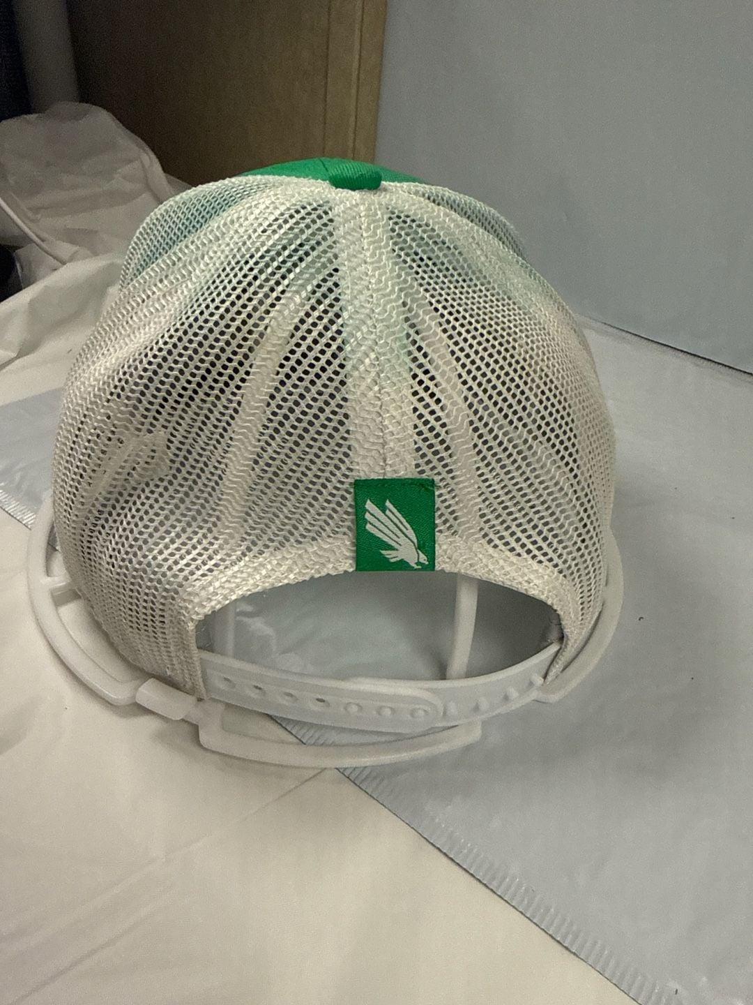 North Texas Mean Green University Snapback Trucker Hat - Green/White/Black 5