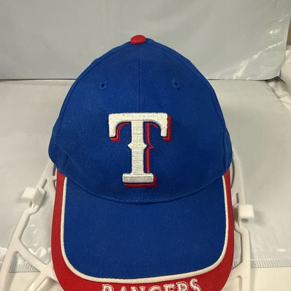Texas Rangers Fox Sports Net x Progressive Promo Strapback Hat