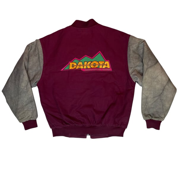 Vintage Dakota Bomber Jacket Mens M USA Made Workwear Canvas
