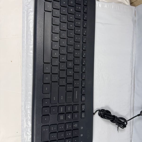 onn. Wired USB Keyboard, Black, Stock No. 100009052