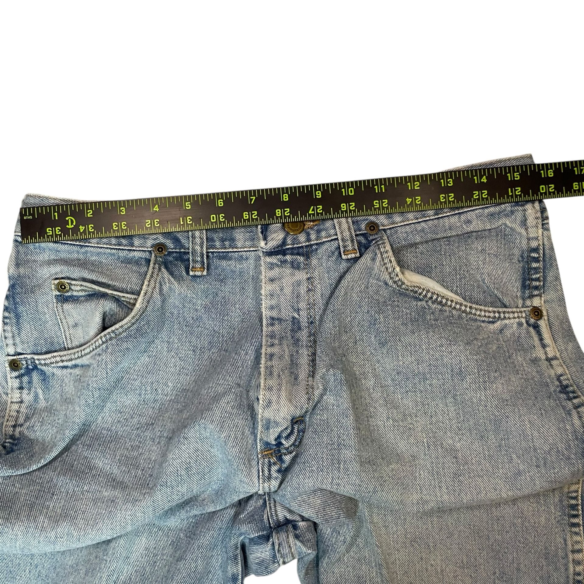 Wrangler Rugged Wear Jeans Mens 34x30 Blue Straight Leg Denim 5